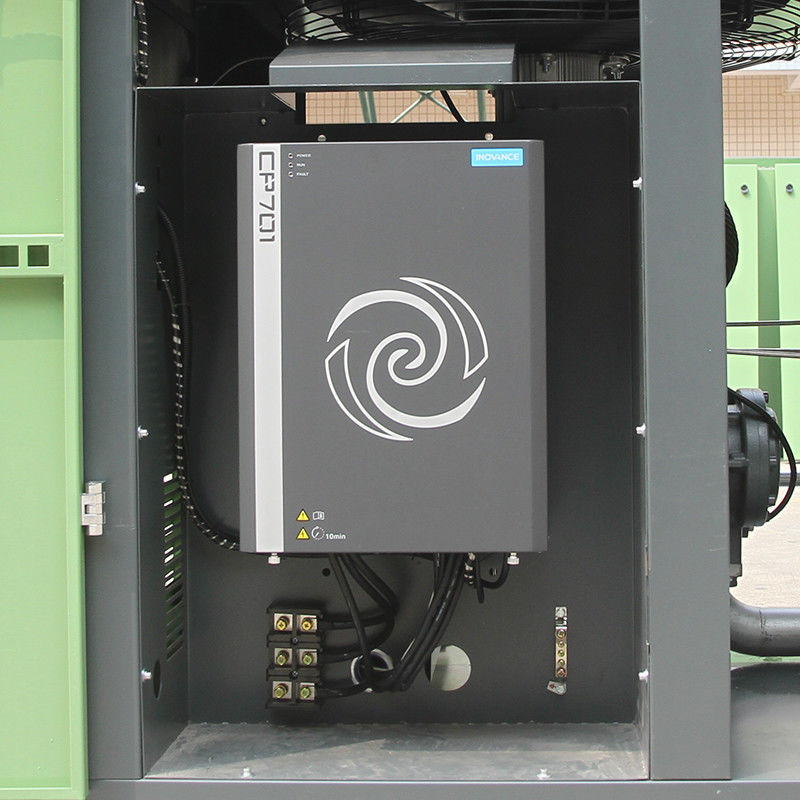 75KW 100hp 8bar Industrial Screw Air Compressor 1100kg