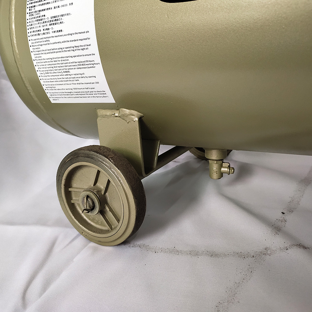 1hp 0.75kw 40L Reciprocating Piston Air Compressor / Gas Powered Air Compressor